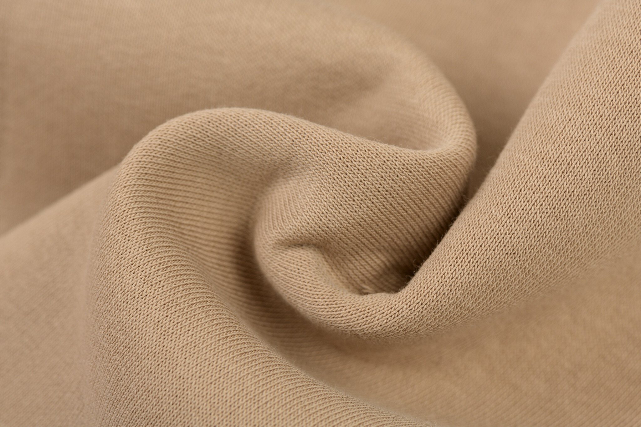 Joggingstof Donker Beige – Zacht, Warm & Comfortabel