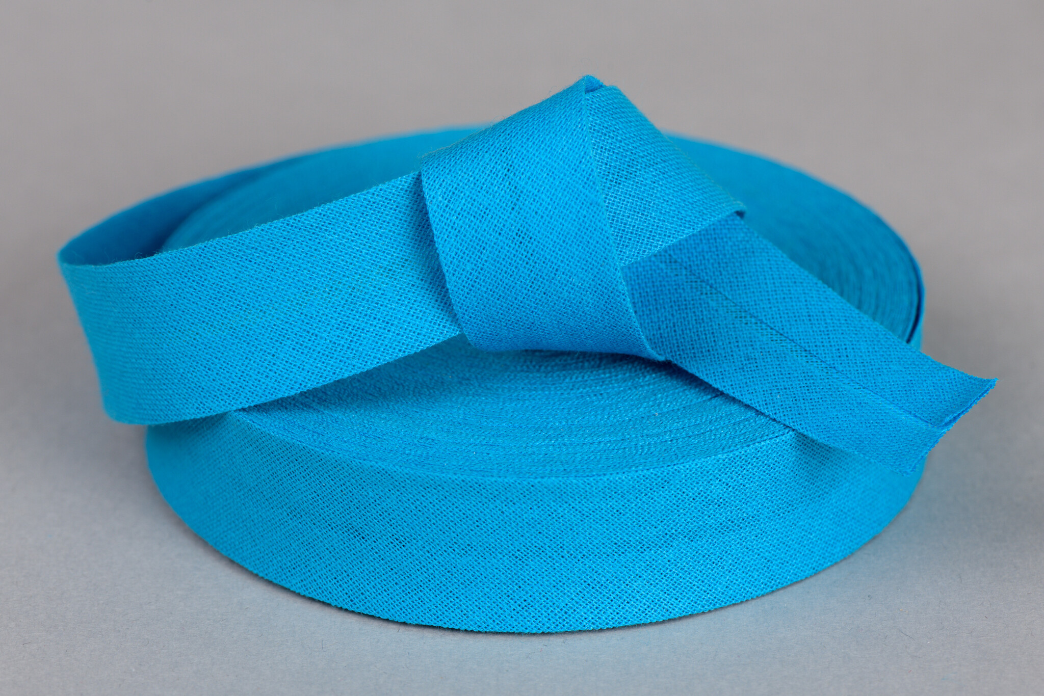 Biaisband Katoen Aqua 20mm