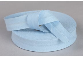 Biaisband Katoen Lichtblauw 20mm