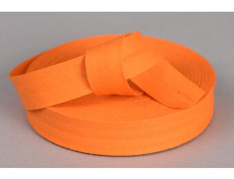 Biaisband Katoen Oranje 20mm