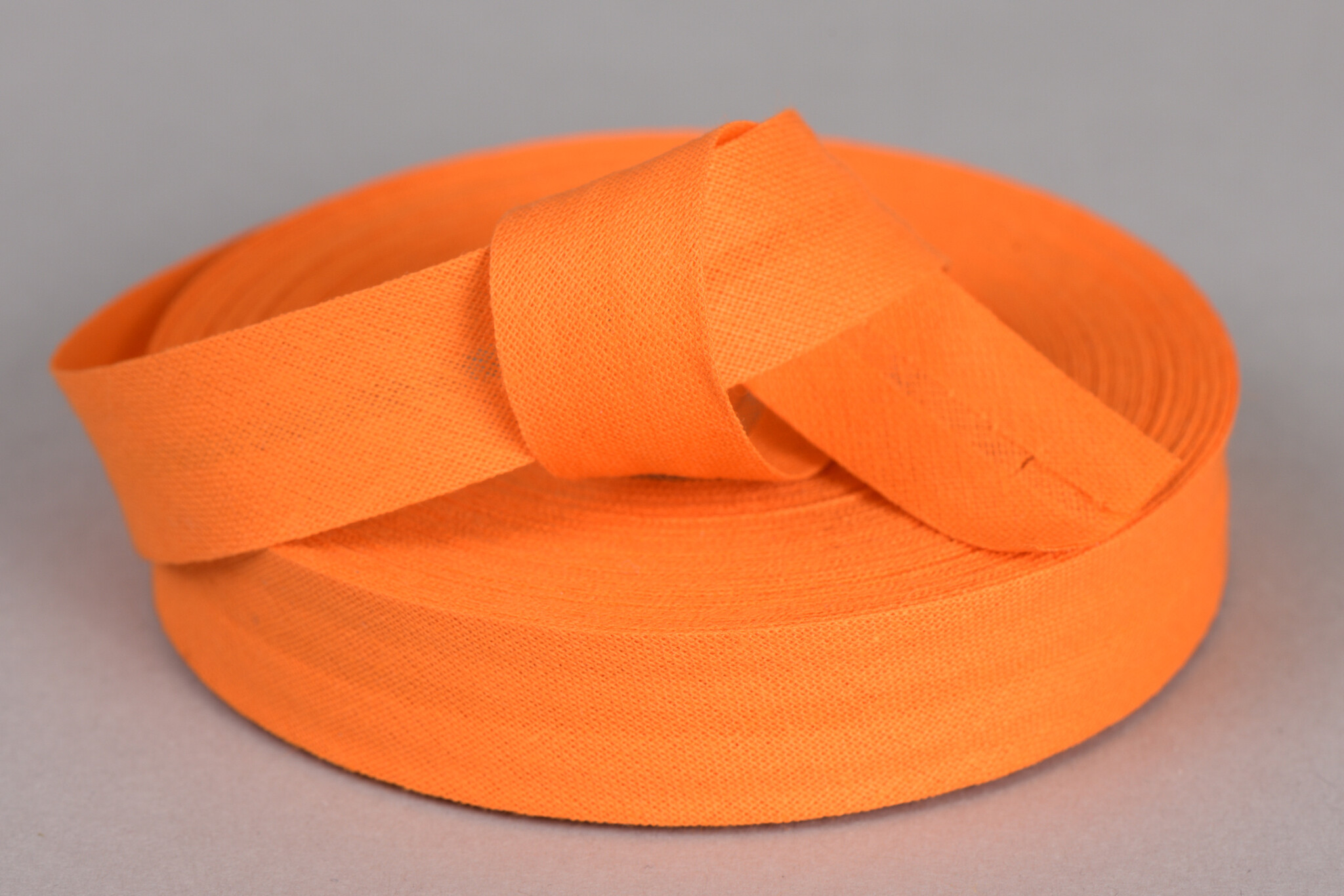 Biaisband Katoen Oranje 20mm