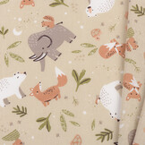 Katoen Poplin Stof - Bosavontuur - New Linnen