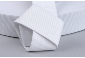 Band Elastiek 30mm Wit