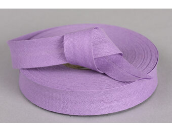 Biaisband Katoen Lila 20mm