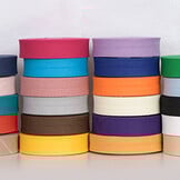 Katoenen Biaisband 20 mm Zwart – Makkelijk & Veelzijdig