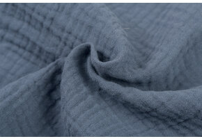 Baby Cotton – Mousseline Stof - Jeans