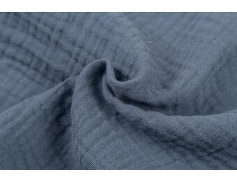 Baby Cotton – Mousseline Stof - Jeans