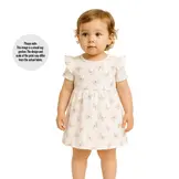 Rib Jersey Stof - Vlinders