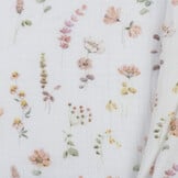 Hydrofiel Stof Digitale Print - Bloemenkus 