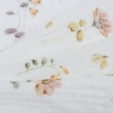 Hydrofiel Stof Digitale Print - Bloemenkus 