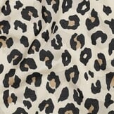 Katoen Voile Stof - Animal Skin - Zand