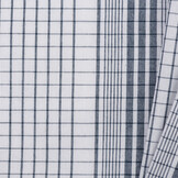 Katoen Stof - Madrasruit Donkerblauw