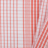 Katoen Stof - Madrasruit Rood