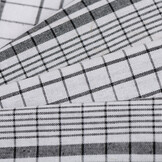 Katoen Stof - Madrasruit Zwart