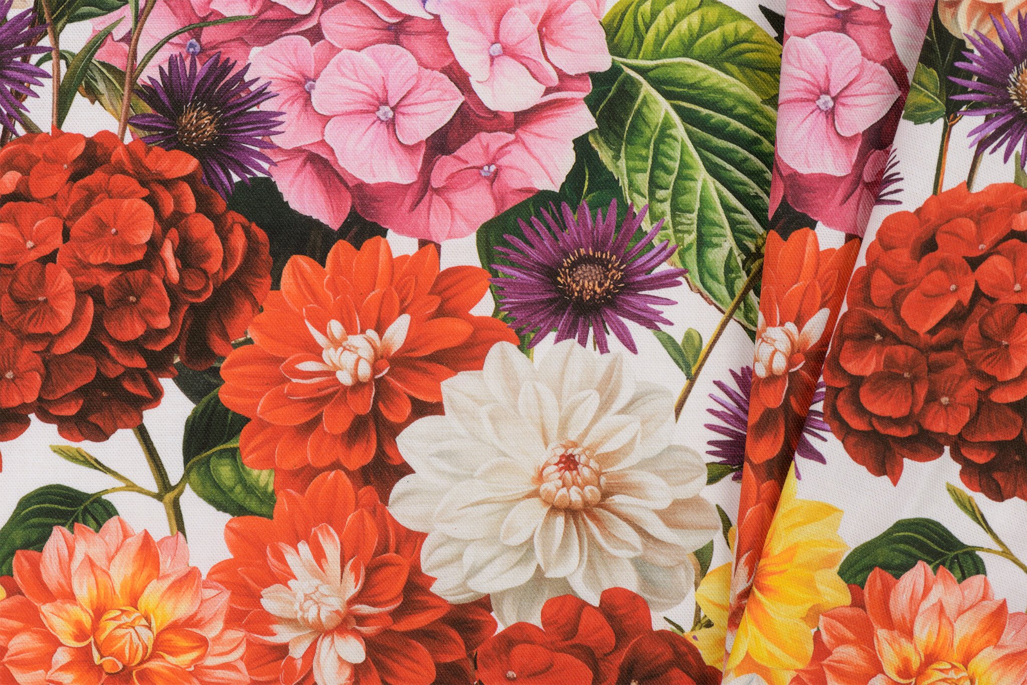 Katoen Stof Digitale Print - Festival Floral