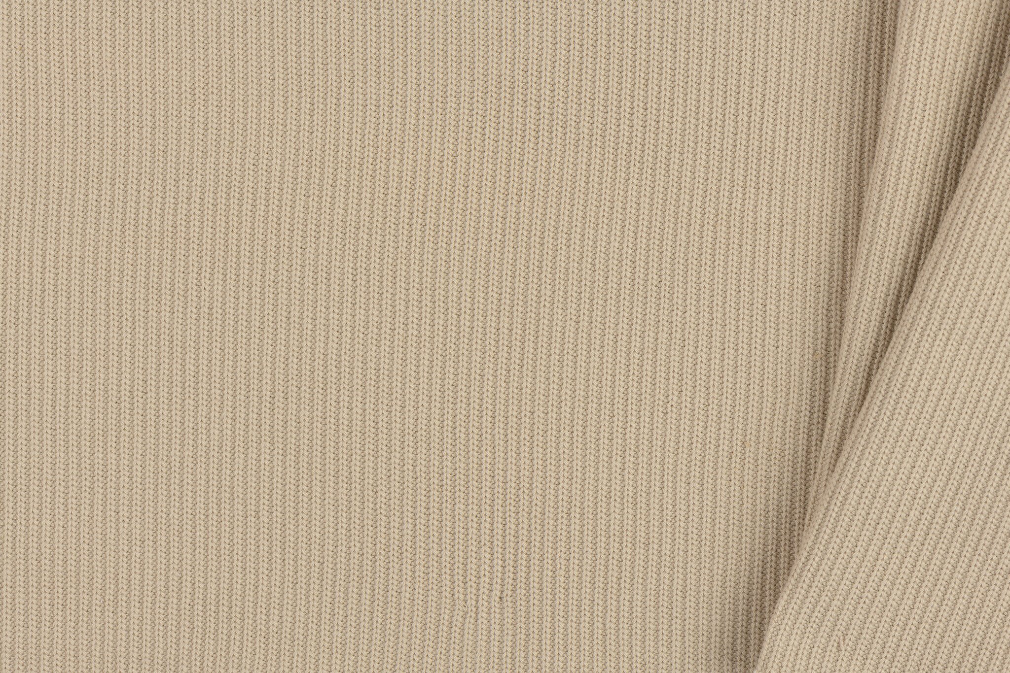Fijn Gebreide Kabelstof – Beige