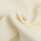 Fijn Gebreide Kabelstof – New Ecru