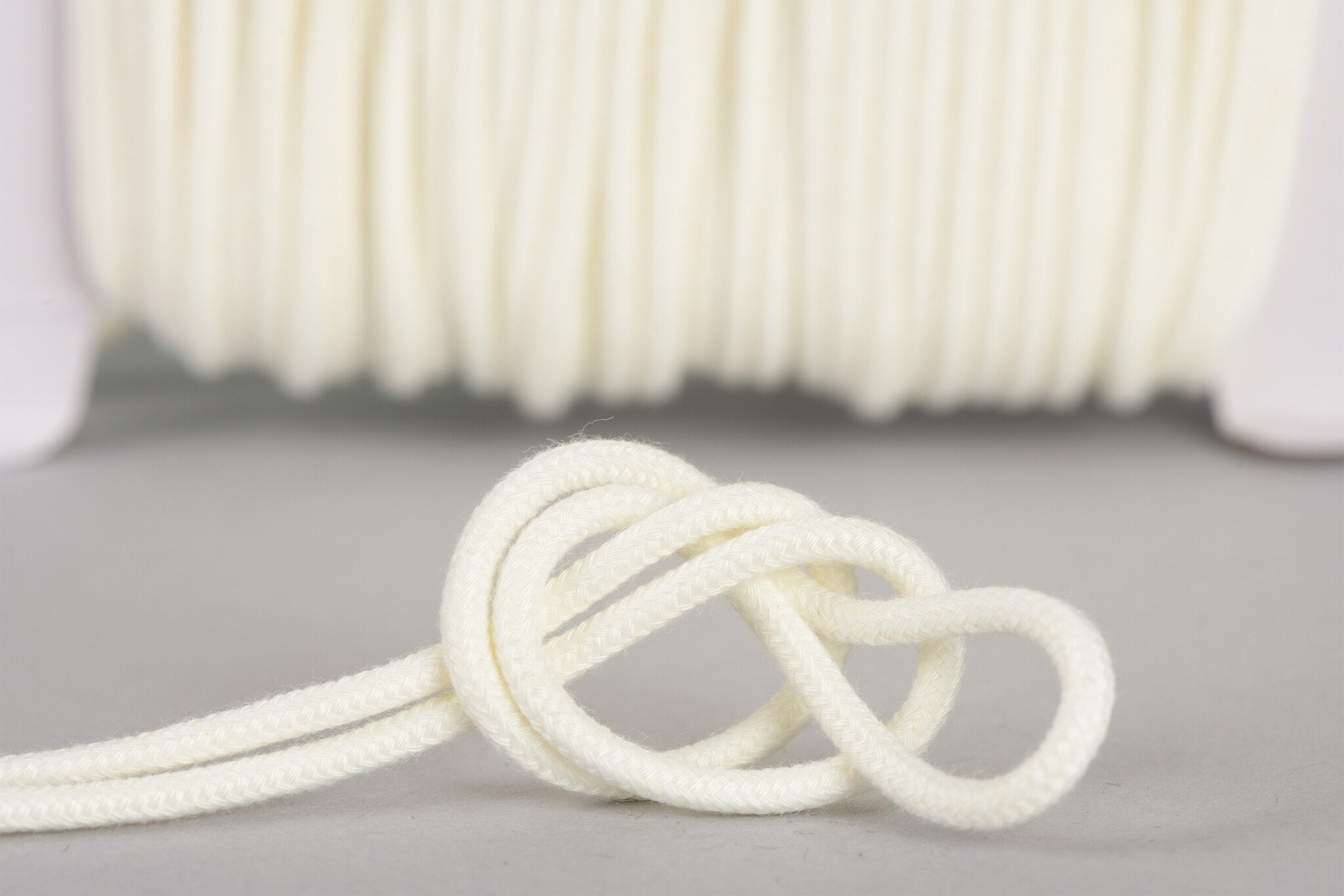 Katoenen Koord Ecru 3mm