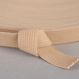 Bandelastiek 15mm - Beige