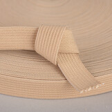 Bandelastiek 15mm - Beige
