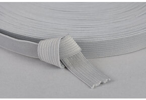 Bandelastiek 15mm - Licht Grijs