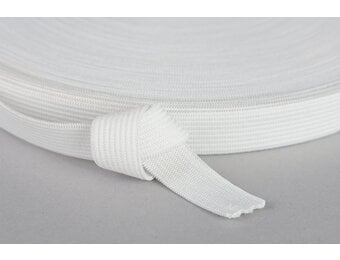 Bandelastiek 15mm - Wit