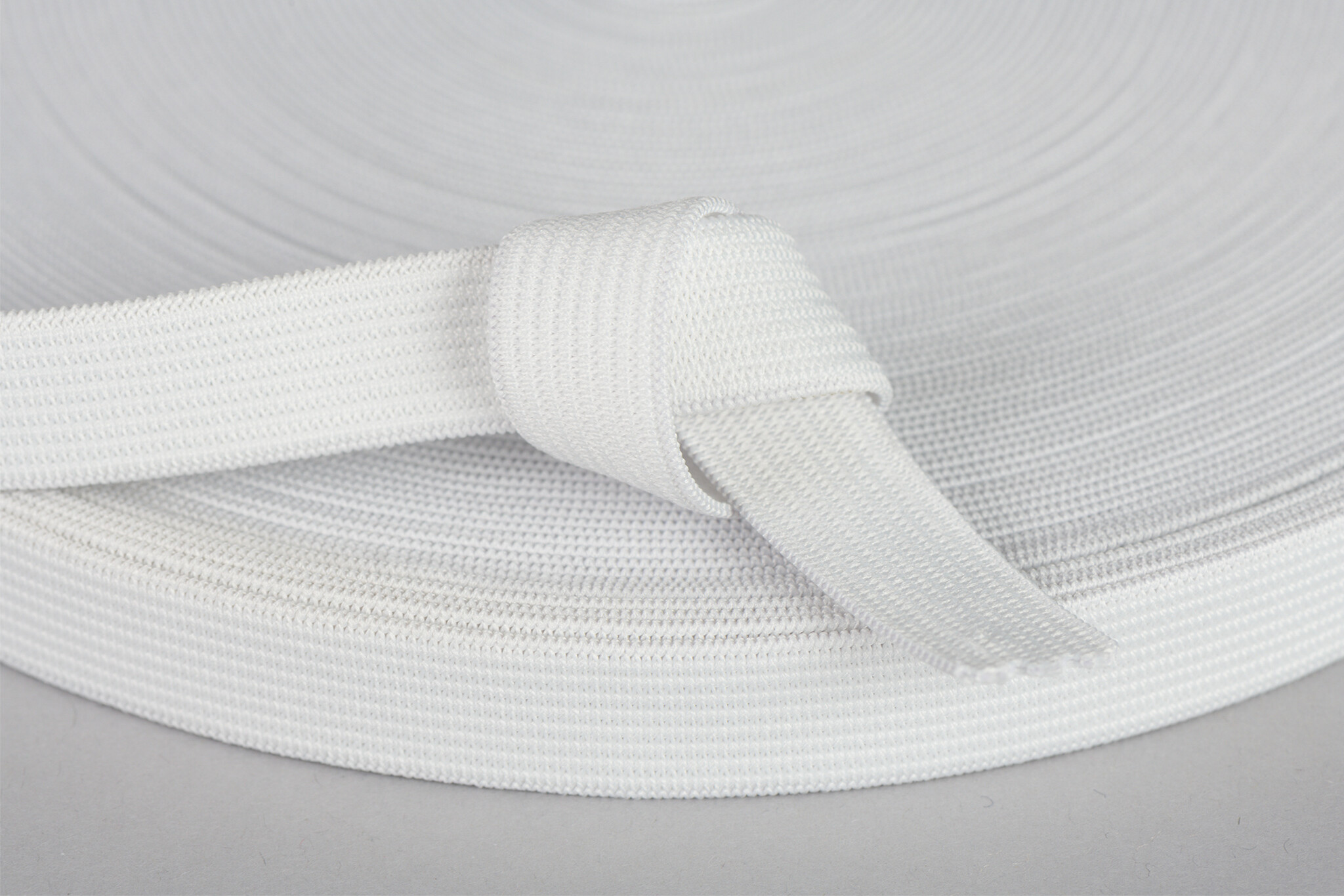 Bandelastiek 15mm - Wit