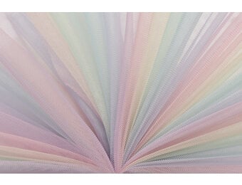 Royal Tule Rainbow Stripe Soft Multicolor