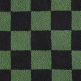 Teddy Stof Ruiten - Antraciet/Groen