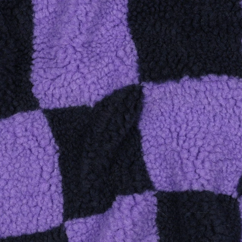 Teddy Stof Ruiten - Navy/Lila