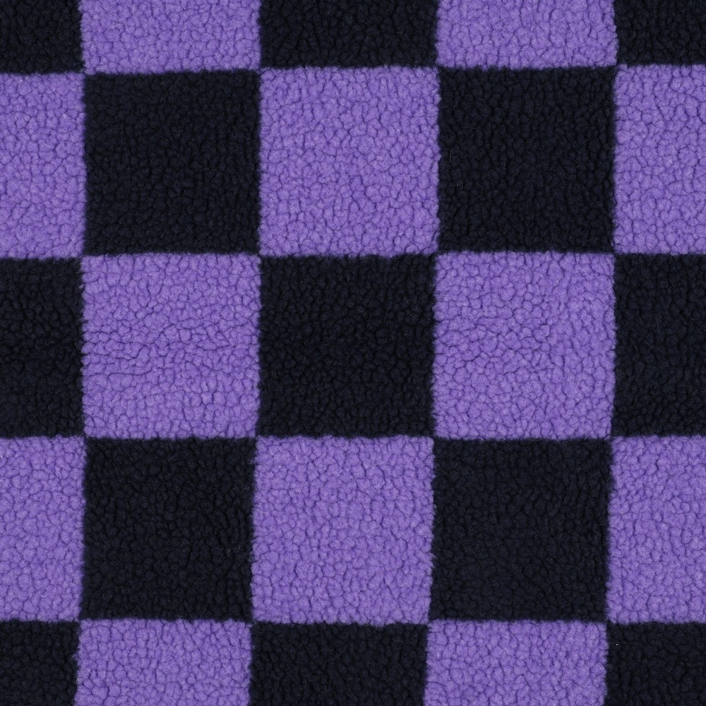 Teddy Stof Ruiten - Navy/Lila