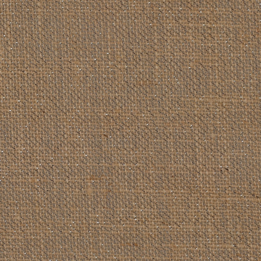 Jute Stof met Lurex Zilverdraad