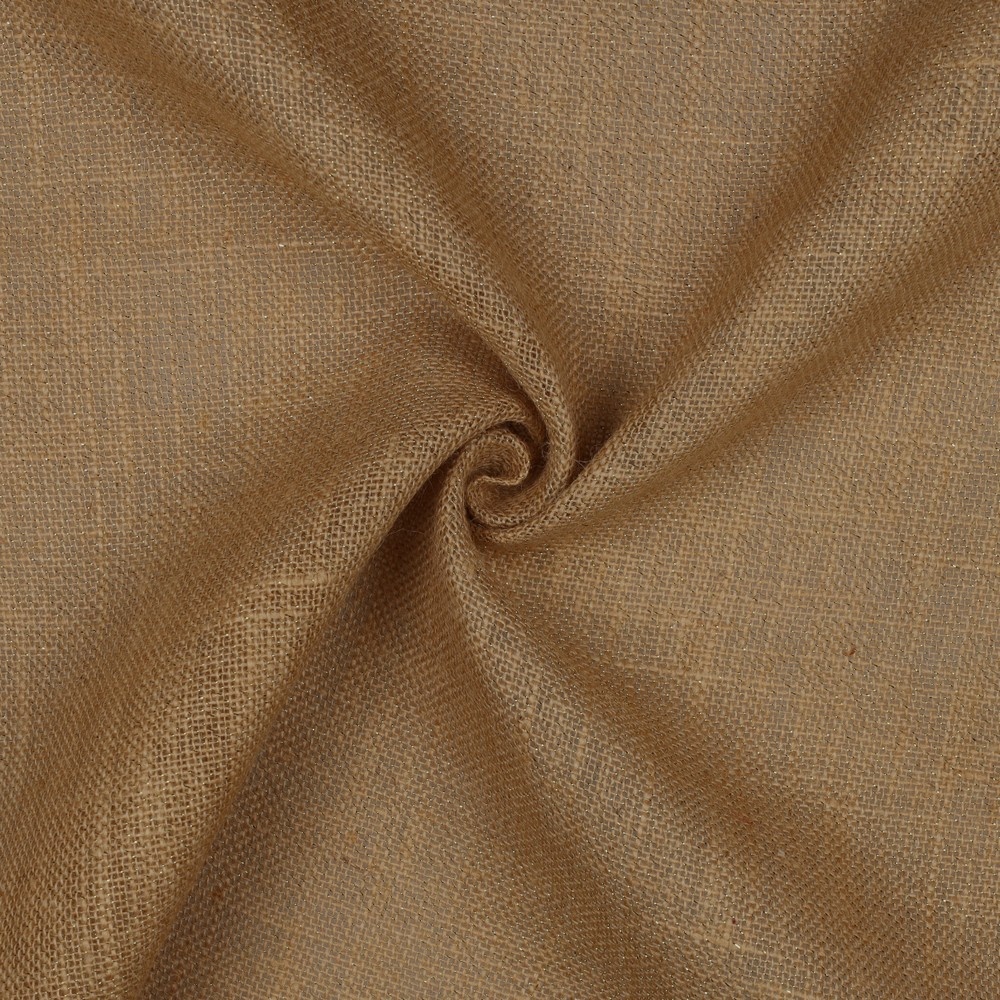 Jute Stof met Lurex Gouddraad