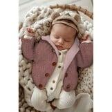Teddy Fleece Doubleface Stof - Taupe