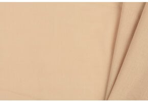 Organic Katoen Voile Stof - Zandbeige