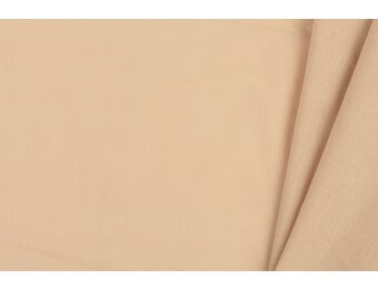 Organic Katoen Voile Stof - Zandbeige