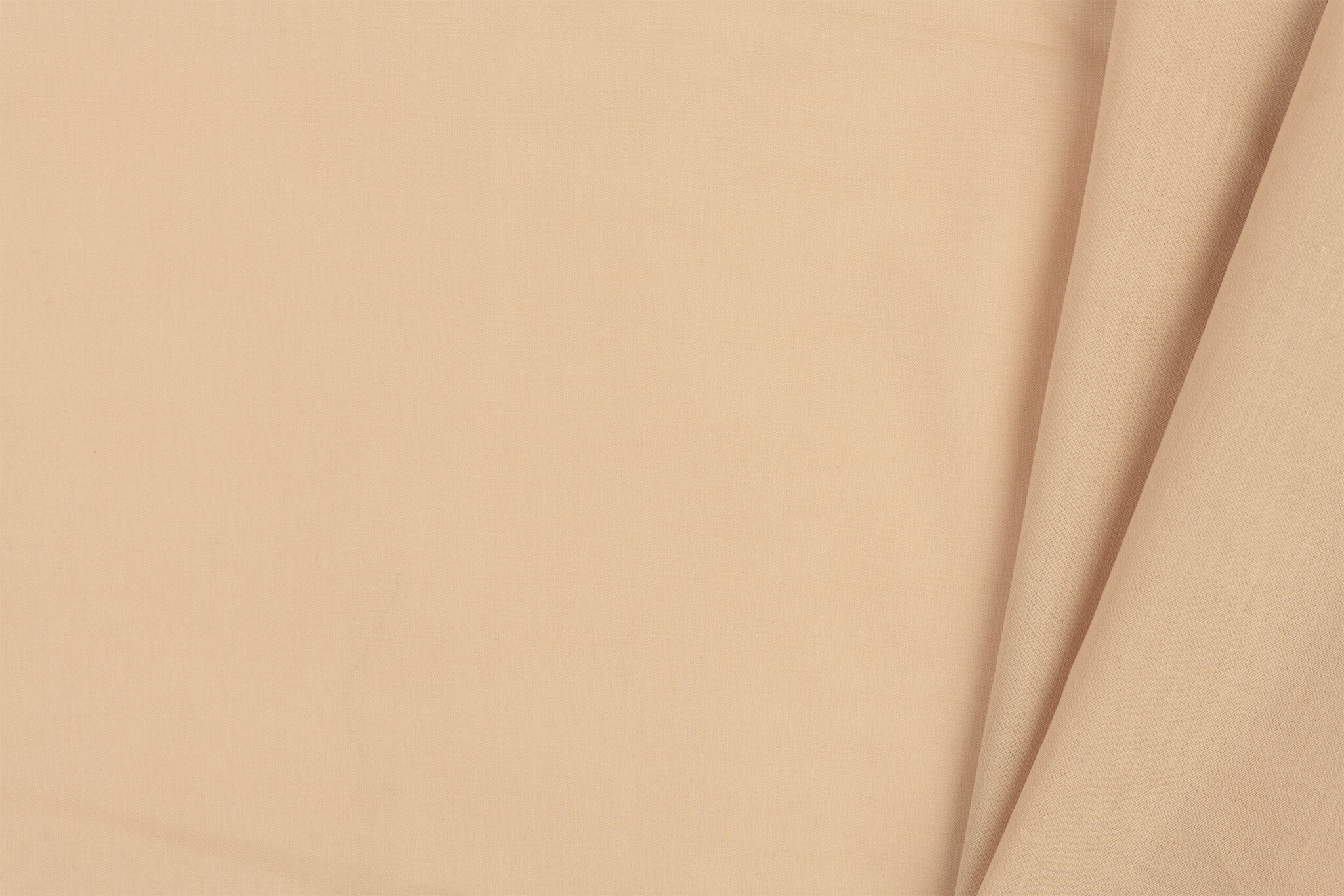 Organic Katoen Voile – Zandbeige – Licht, Zacht & Natuurlijk