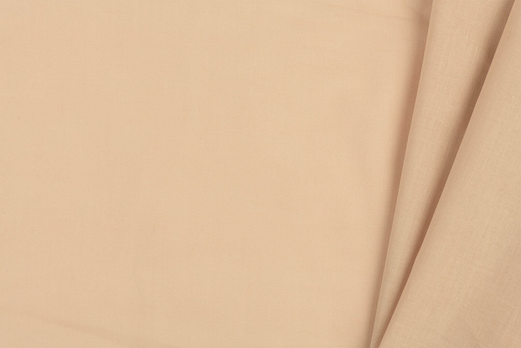 Organic Katoen Voile – Zandbeige – Licht, Zacht & Natuurlijk