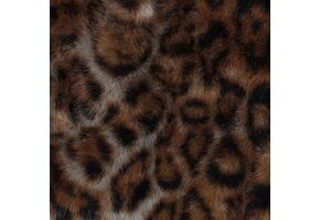 Imitatiebont Stof Cheetah – Bruin