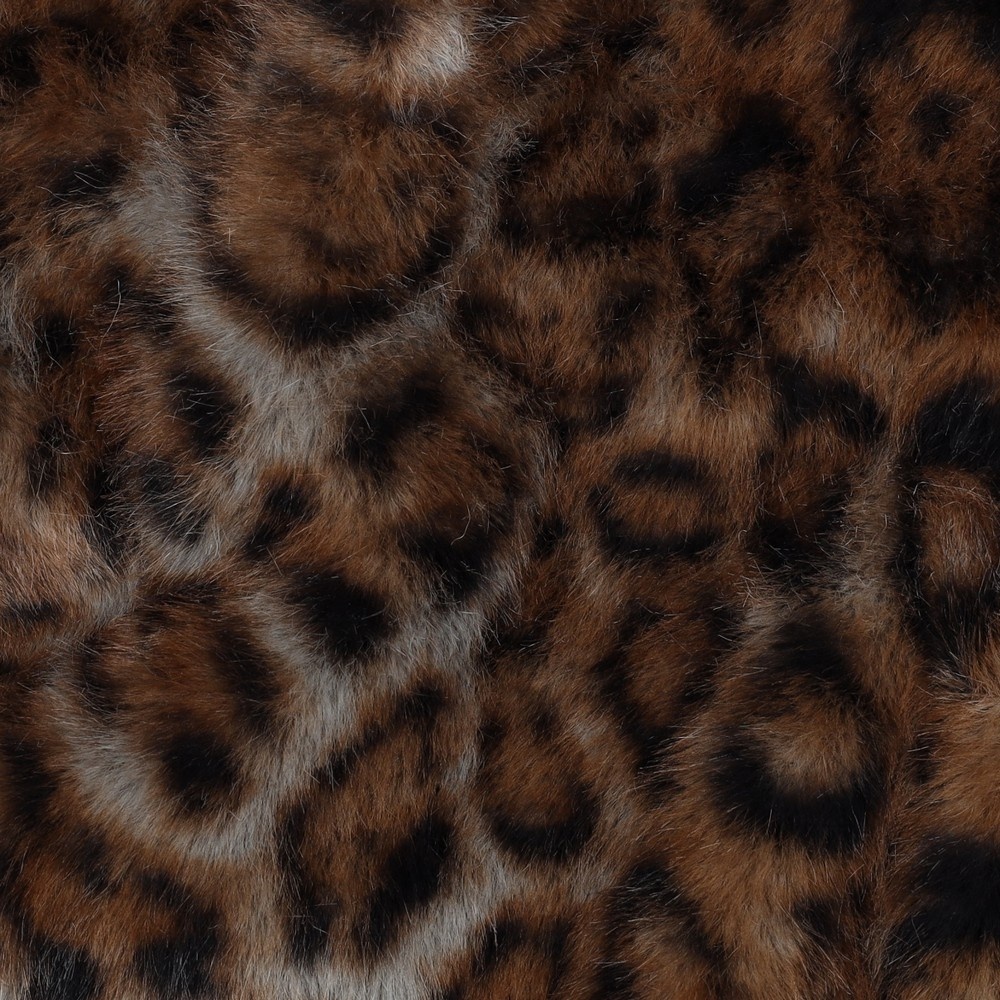 Imitatiebont Cheetah Bruin – Zacht, Luxe & Veelzijdig