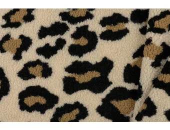 Teddy Stof Panterprint - Camel