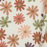 French Terry Stof – Bloemenmix