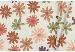 French Terry Stof – Bloemenmix