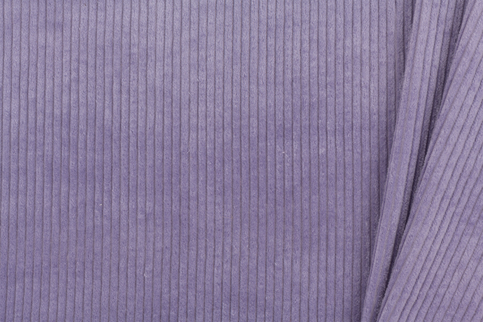 Brede Ribcord Katoen - Lila