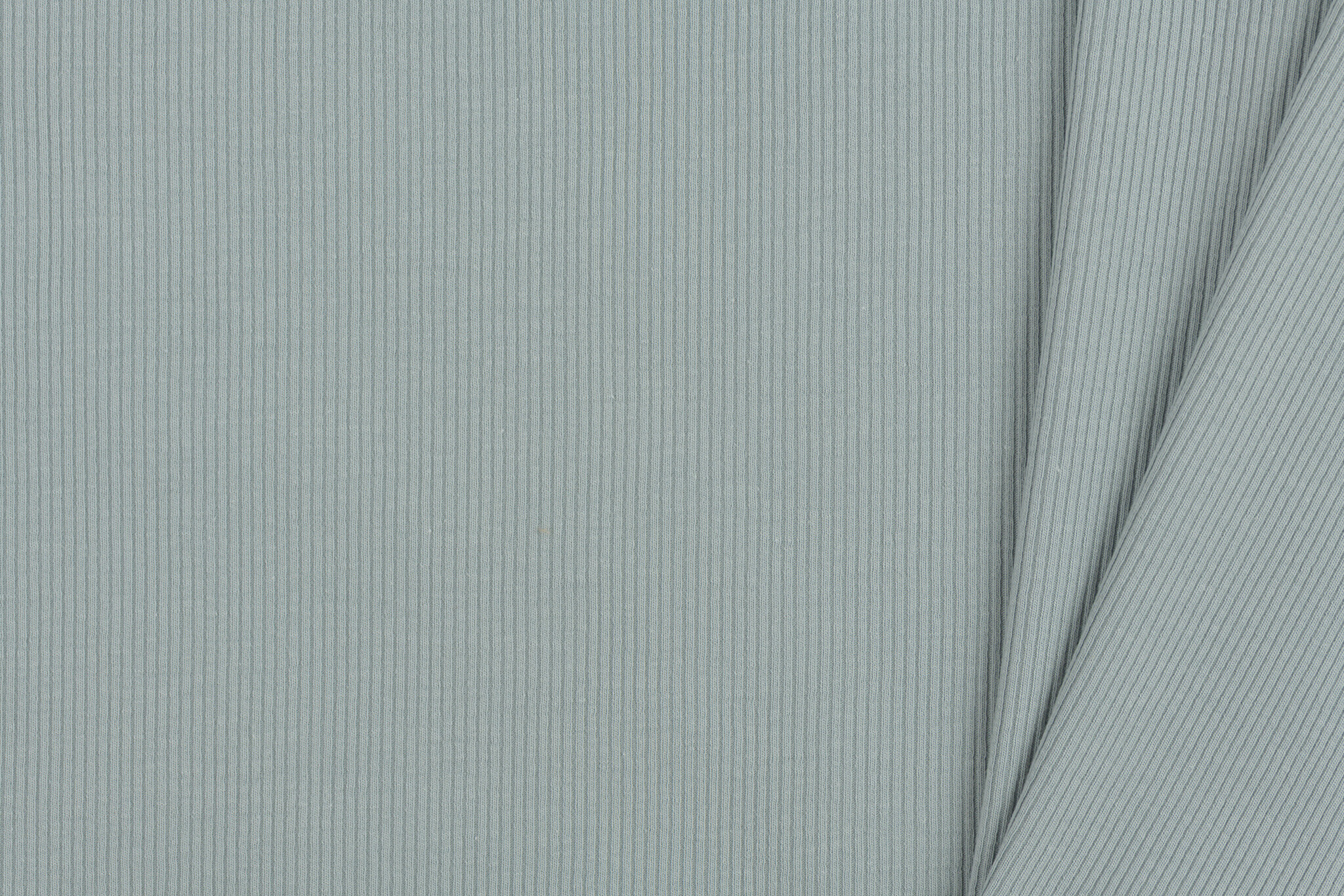 Rib Jersey Stof Staalblauw – Zacht, Rekbaar & Comfortabel