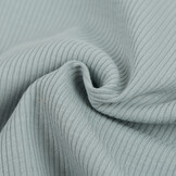 Rib Jersey Stof Staalblauw – Zacht, Rekbaar & Comfortabel