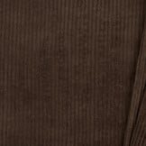 Brede Ribcord Katoen - Donkerbruin