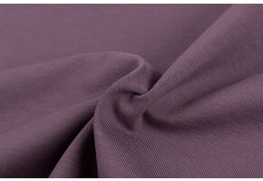 Katoenen Jersey Dusty Paars