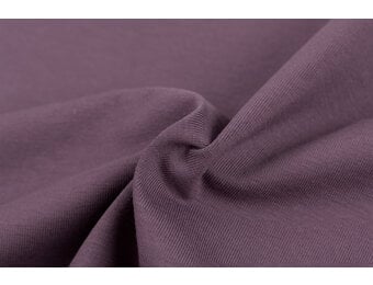 Katoenen Jersey Dusty Paars