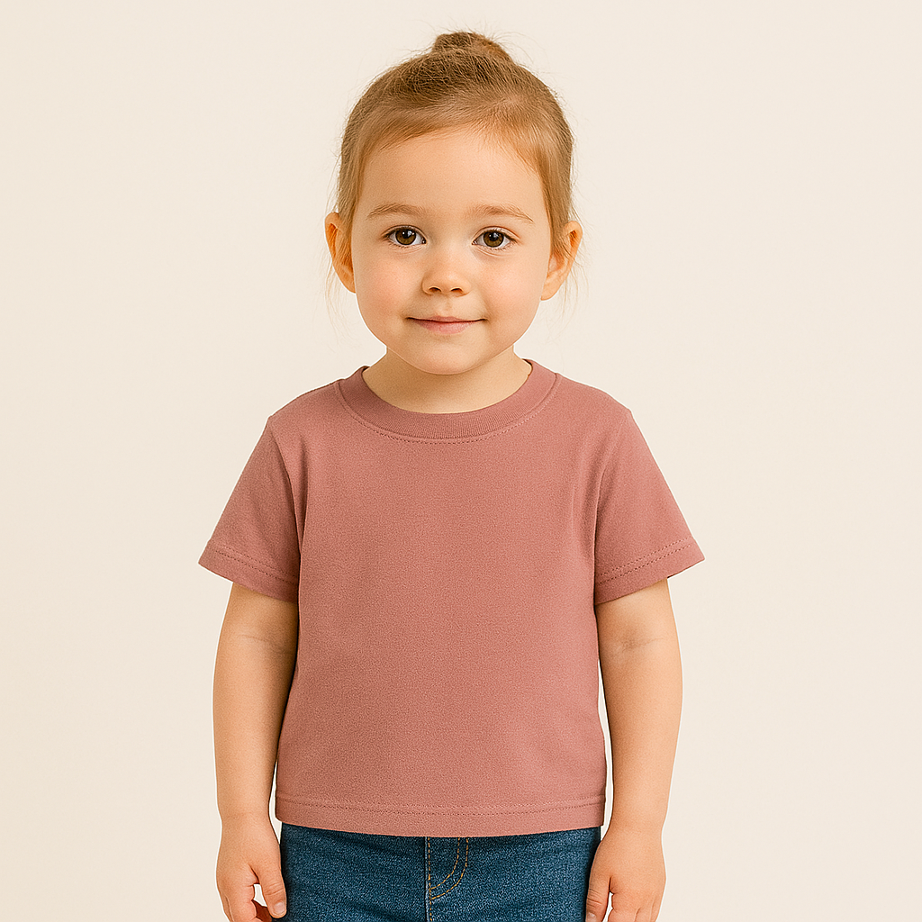 Katoenen Jersey Klei Roze – Zacht, Rekbaar & Ademend